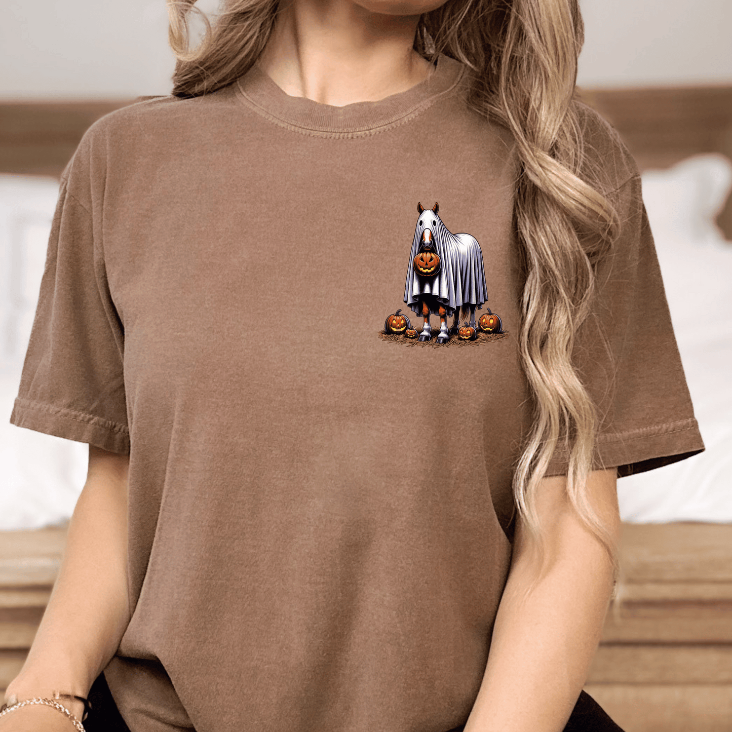 Horse Ghost Halloween Shirt