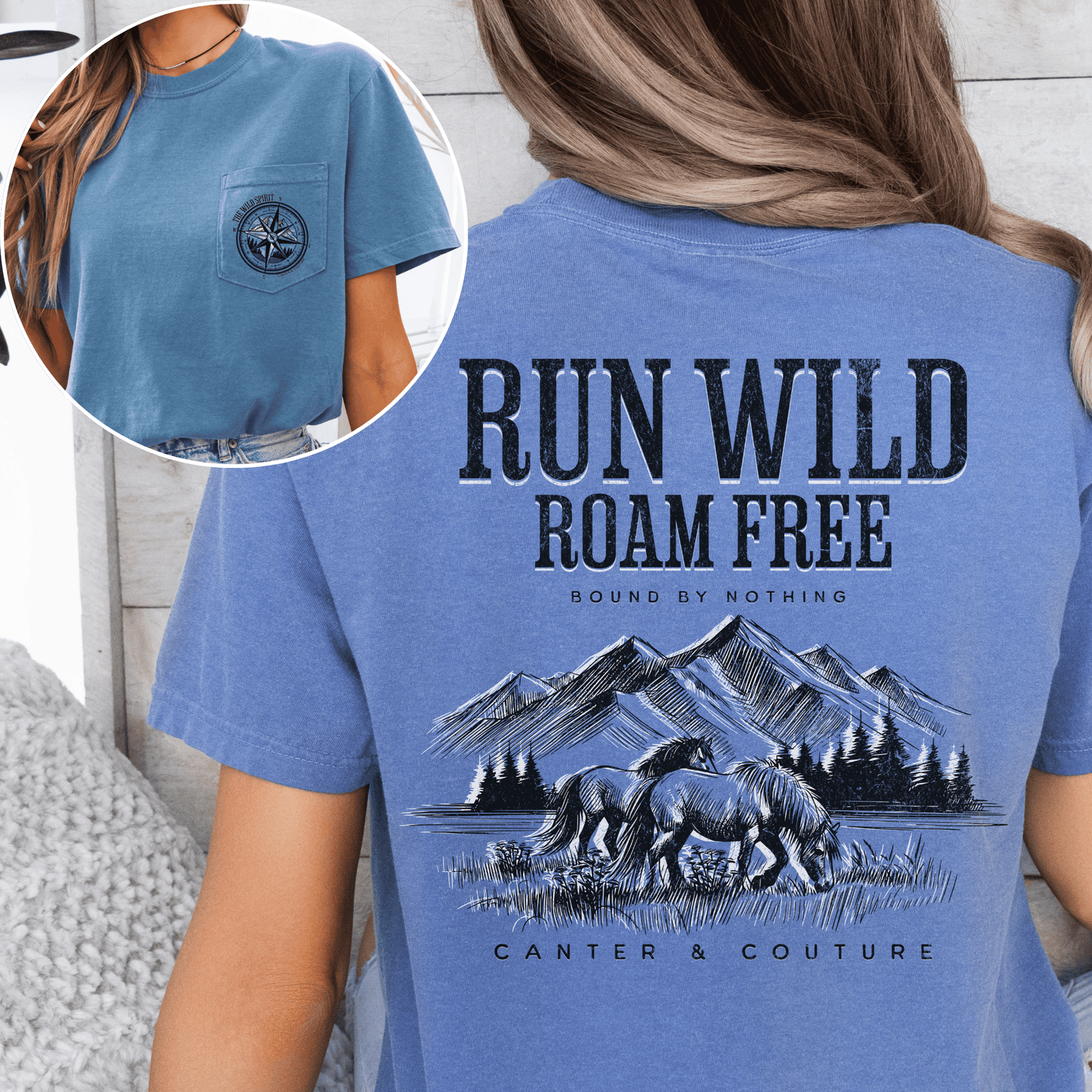 Wild Horse Pocket T-Shirt