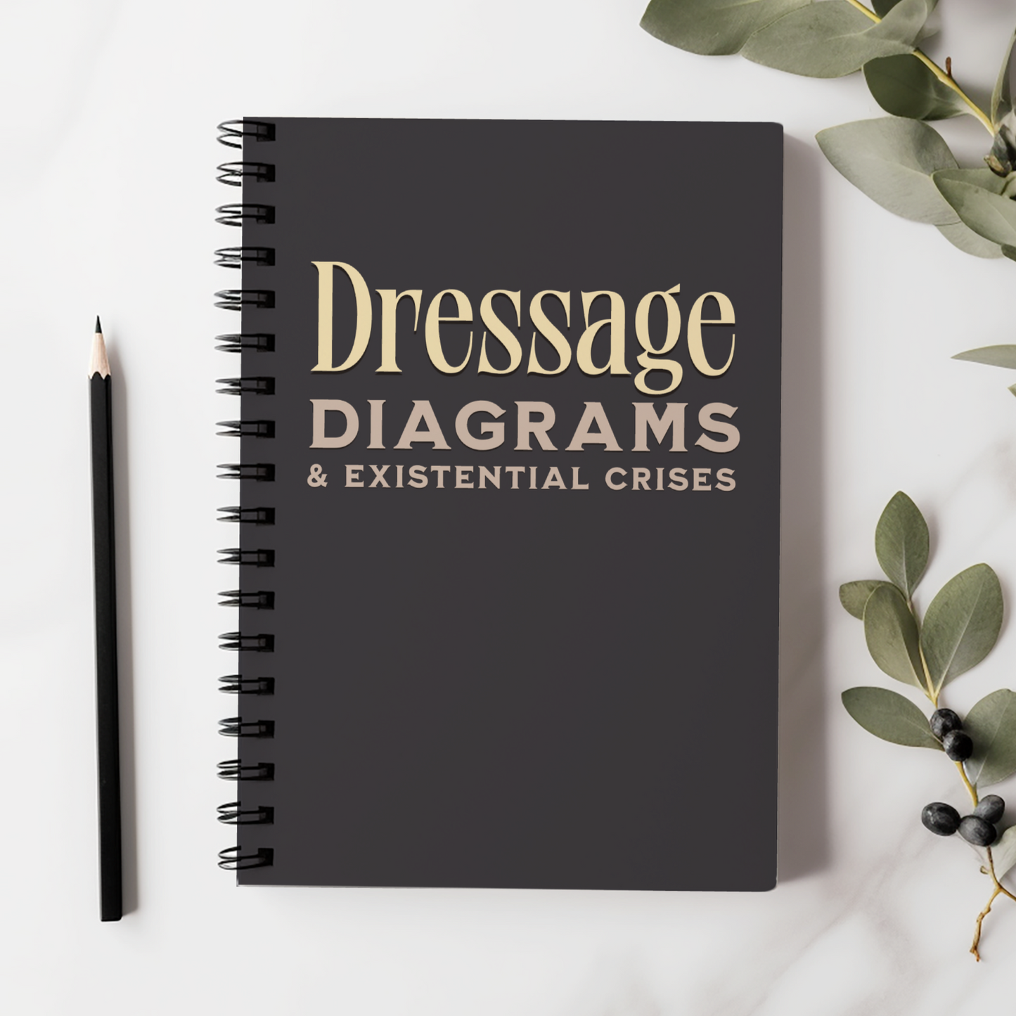 Dressage Spiral Notebook