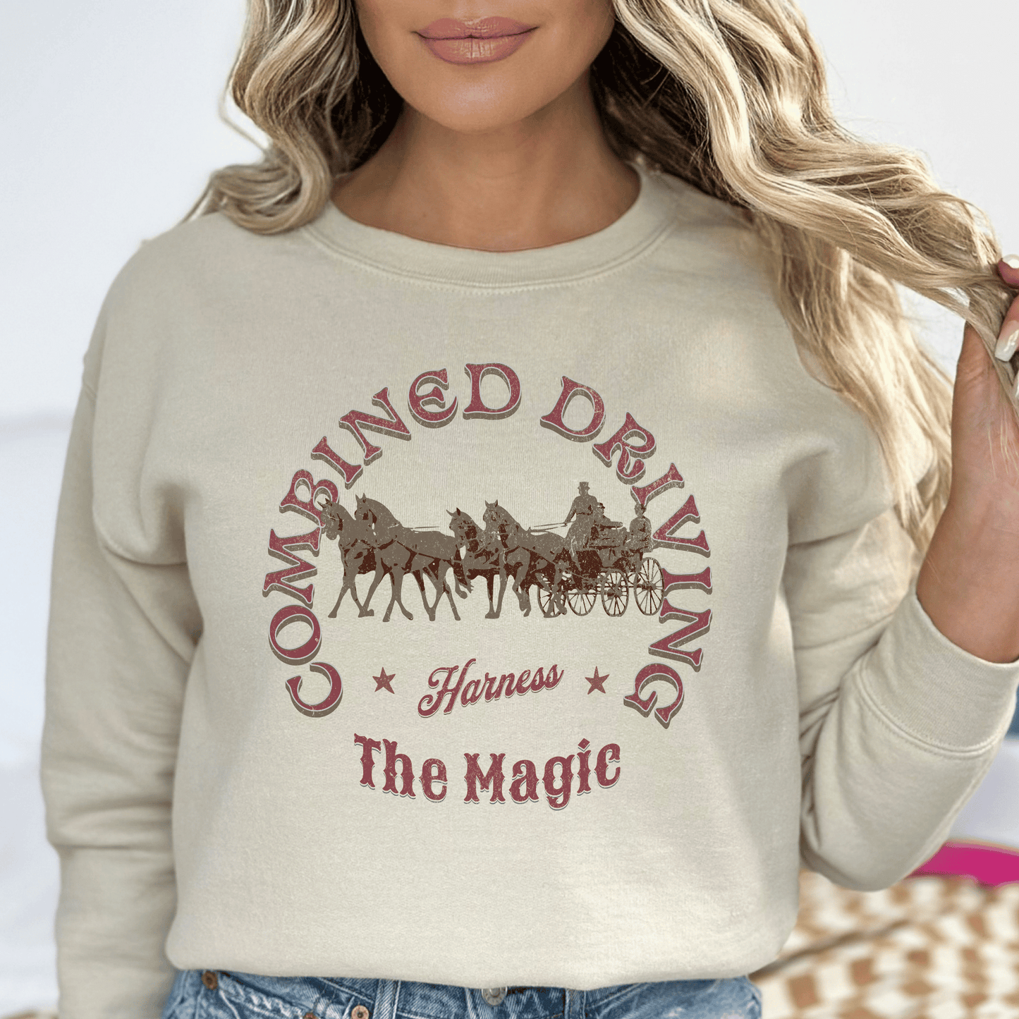 Combined driving sweatshirt