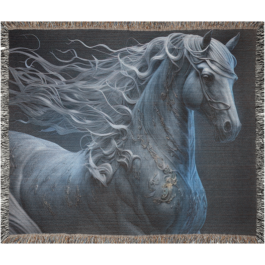 Fantasy Horse Woven Blanket