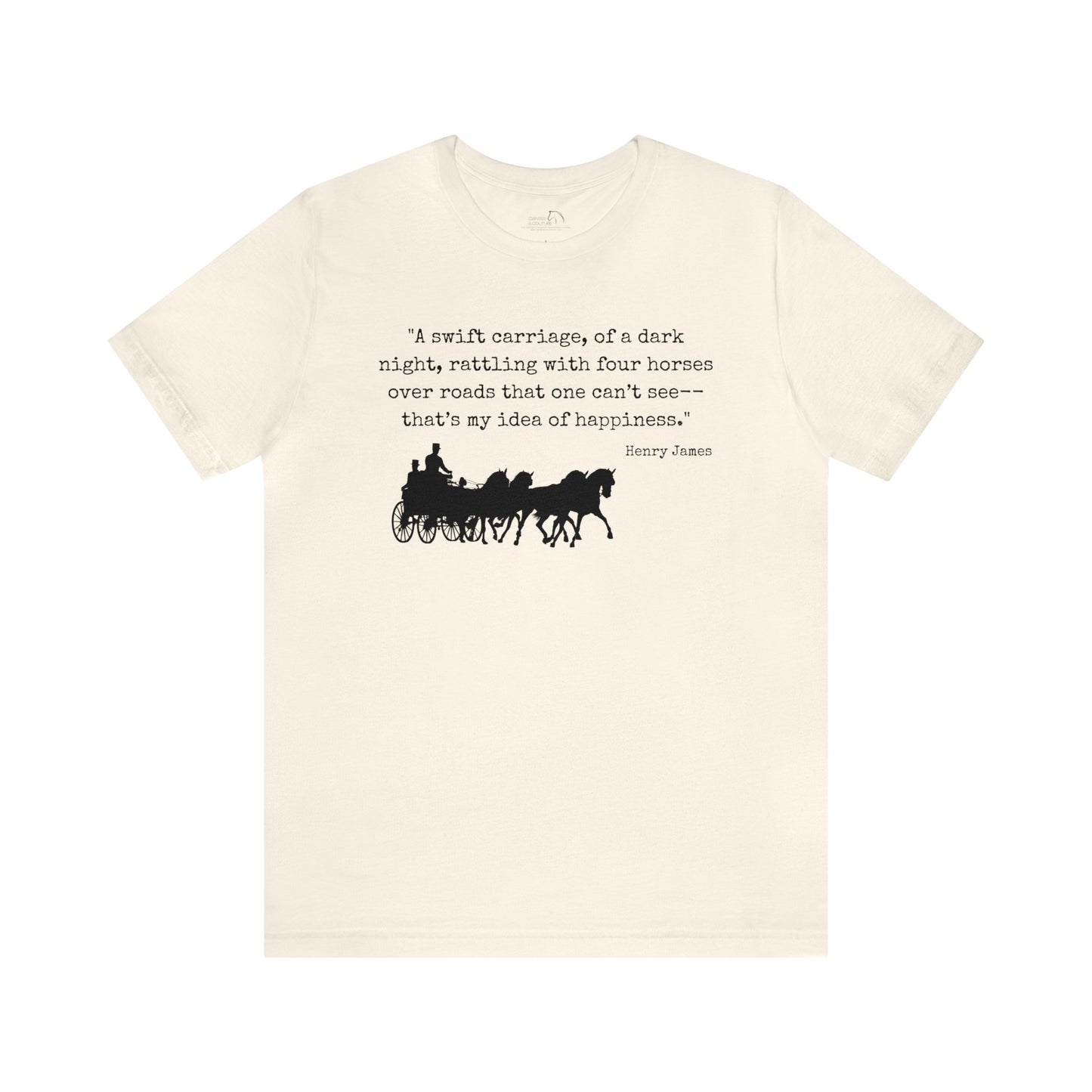 Carriage Driving Poetry Shirt