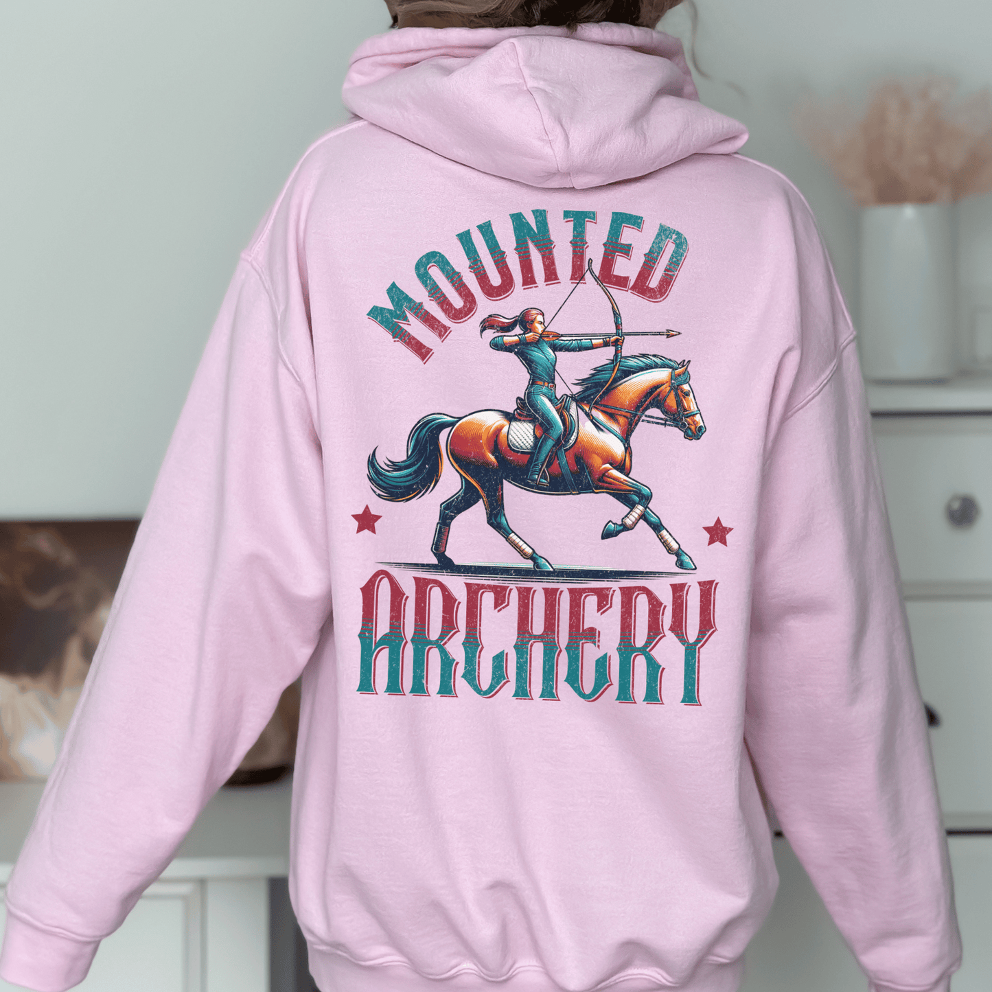 Mounted archery hoodie