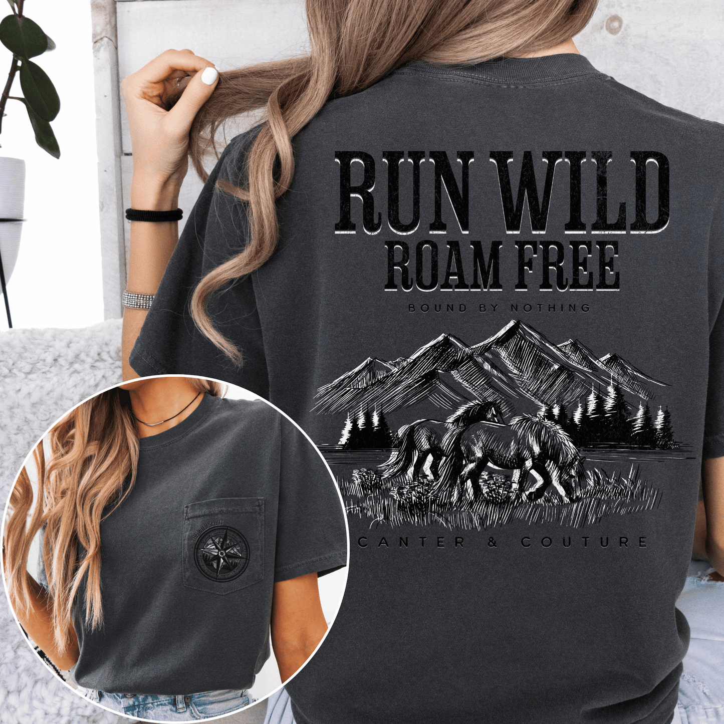 Wild Horse Pocket T-Shirt