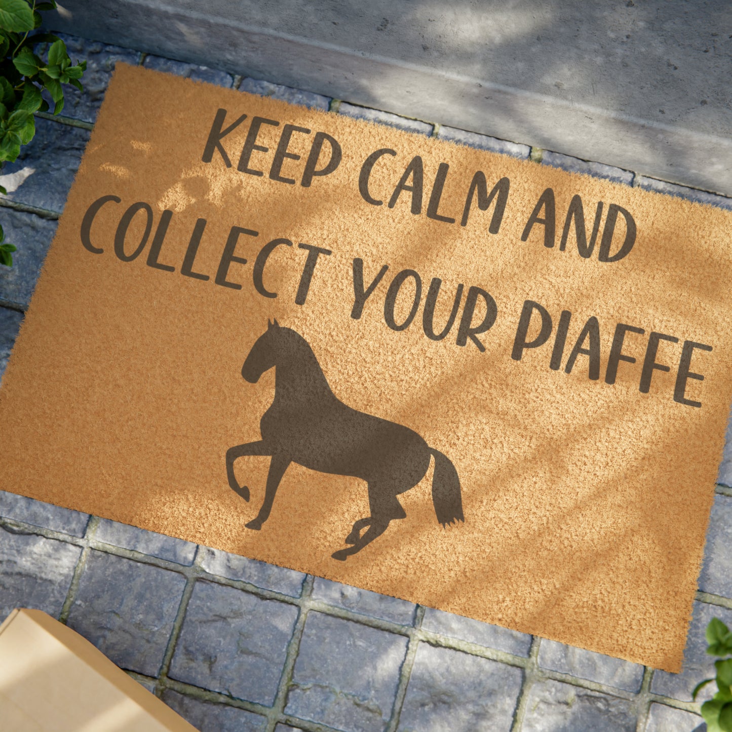Dressage barn doormat