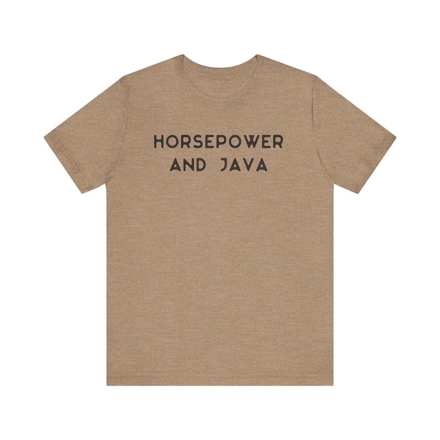 Horse coffee shirt