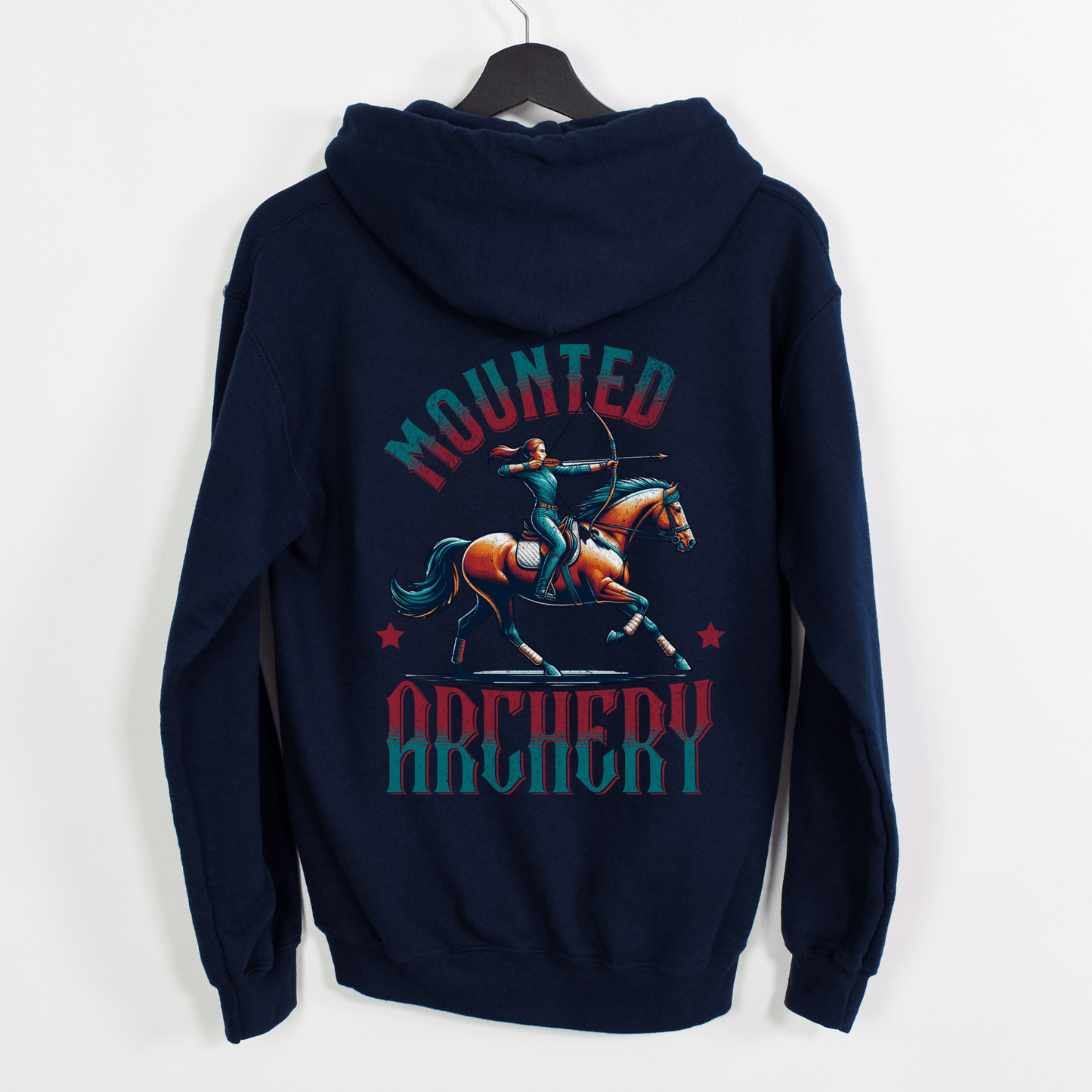 Mounted archery hoodie