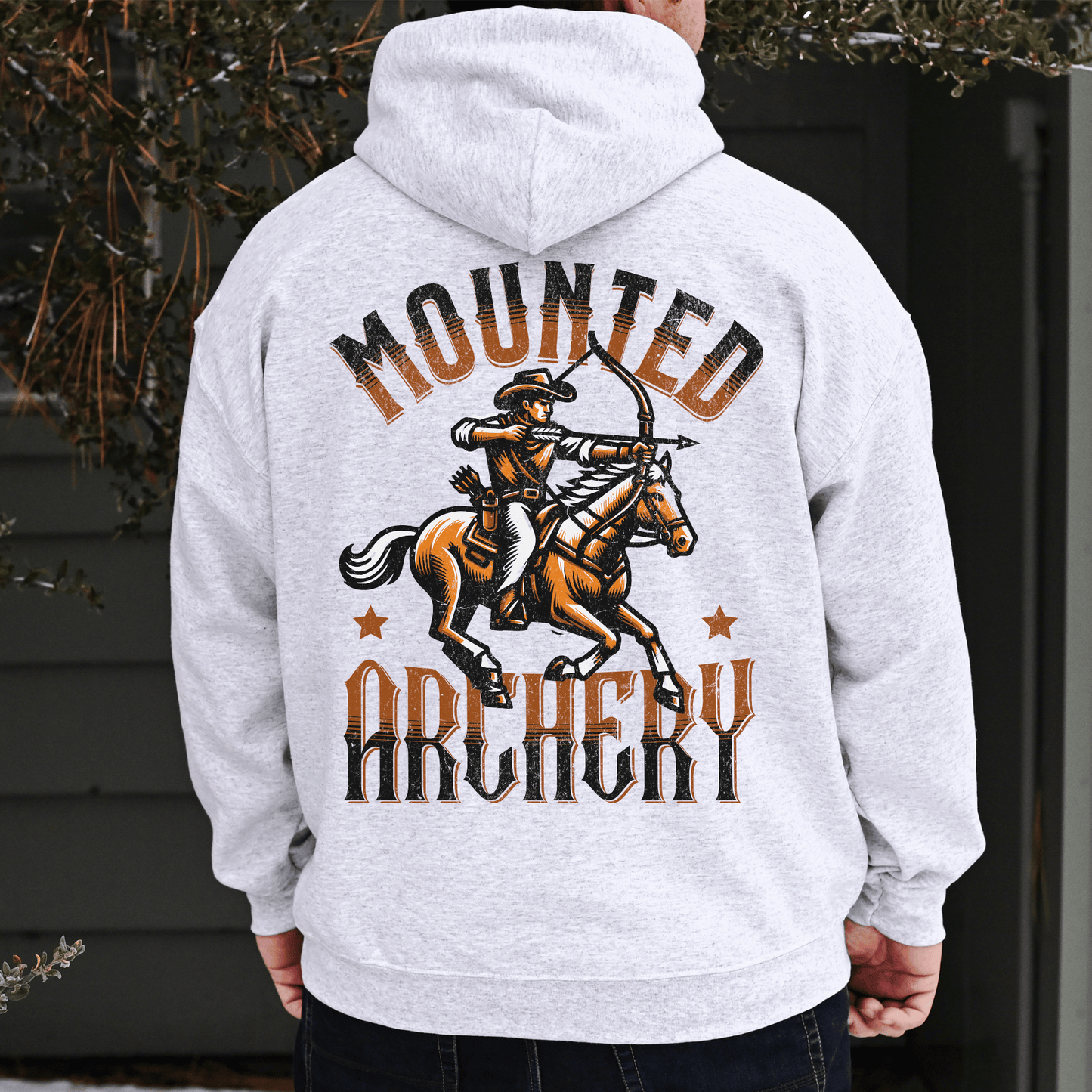 Mounted archery hoodie