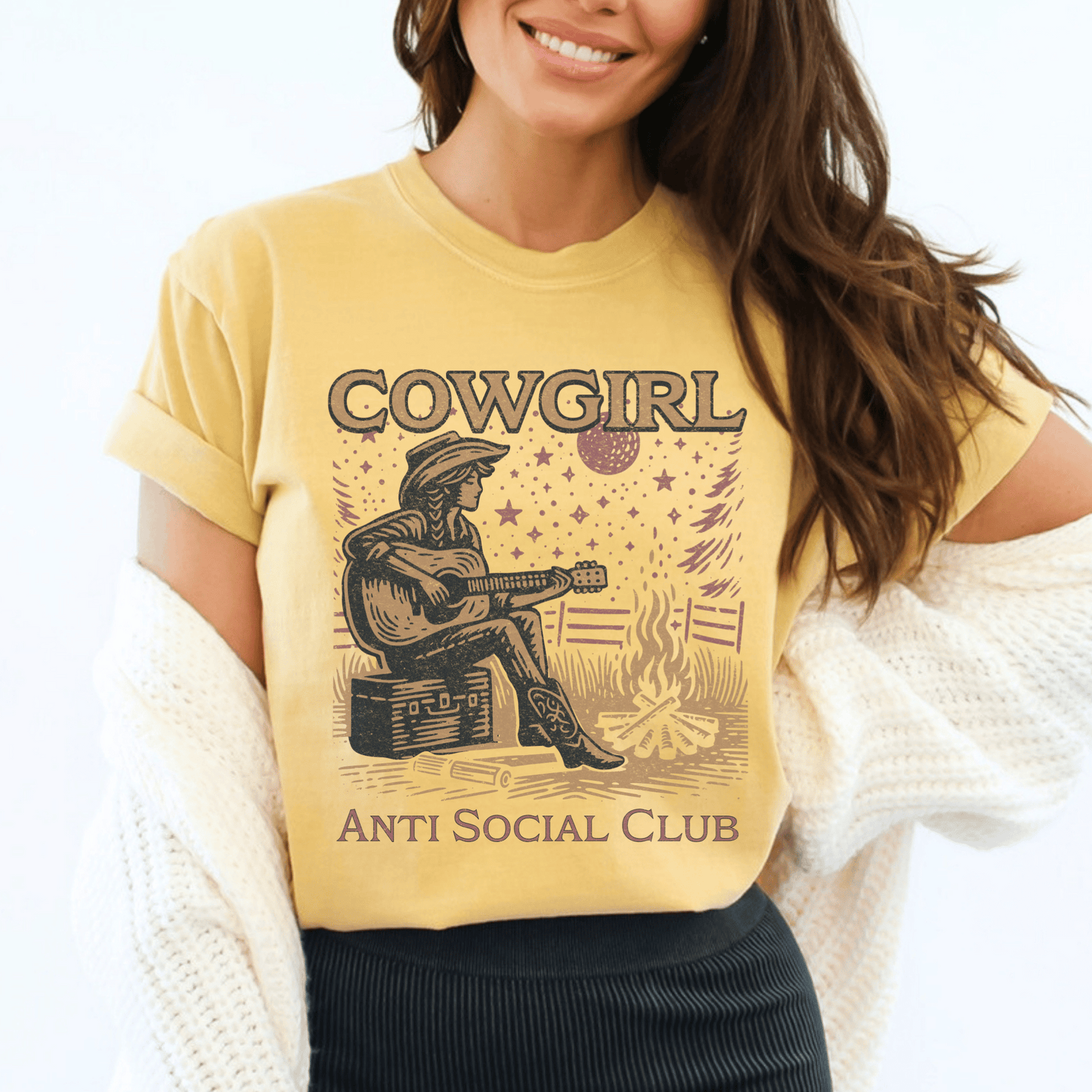 Cowgirl Anti Social Club Shirt