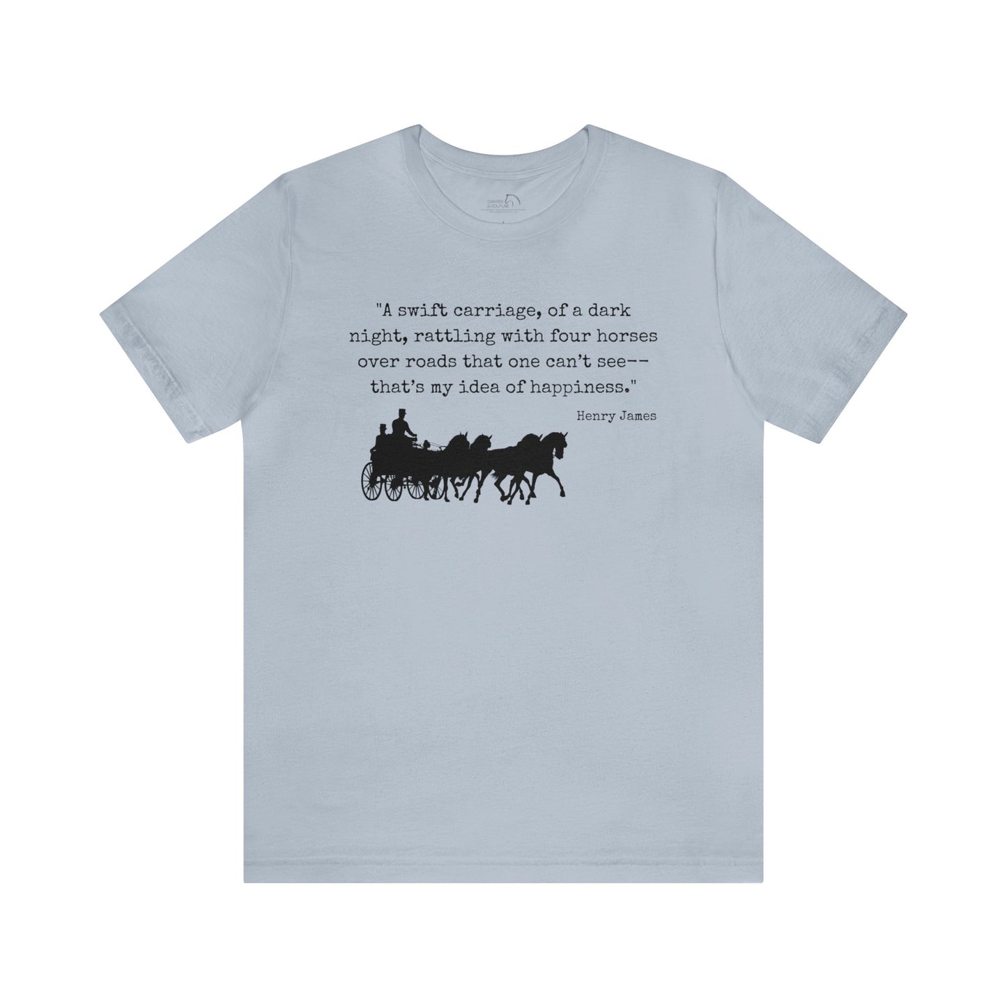 Carriage Driving Poetry Shirt