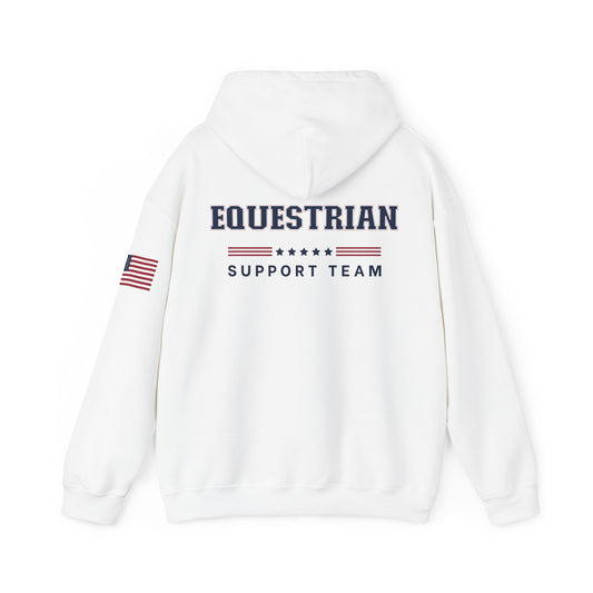 Patriotic Equestrian Support Team Hoodie