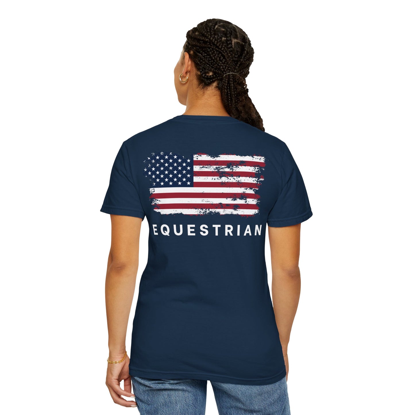 Patriotic Equestrian Summer Games 2024 T-Shirt