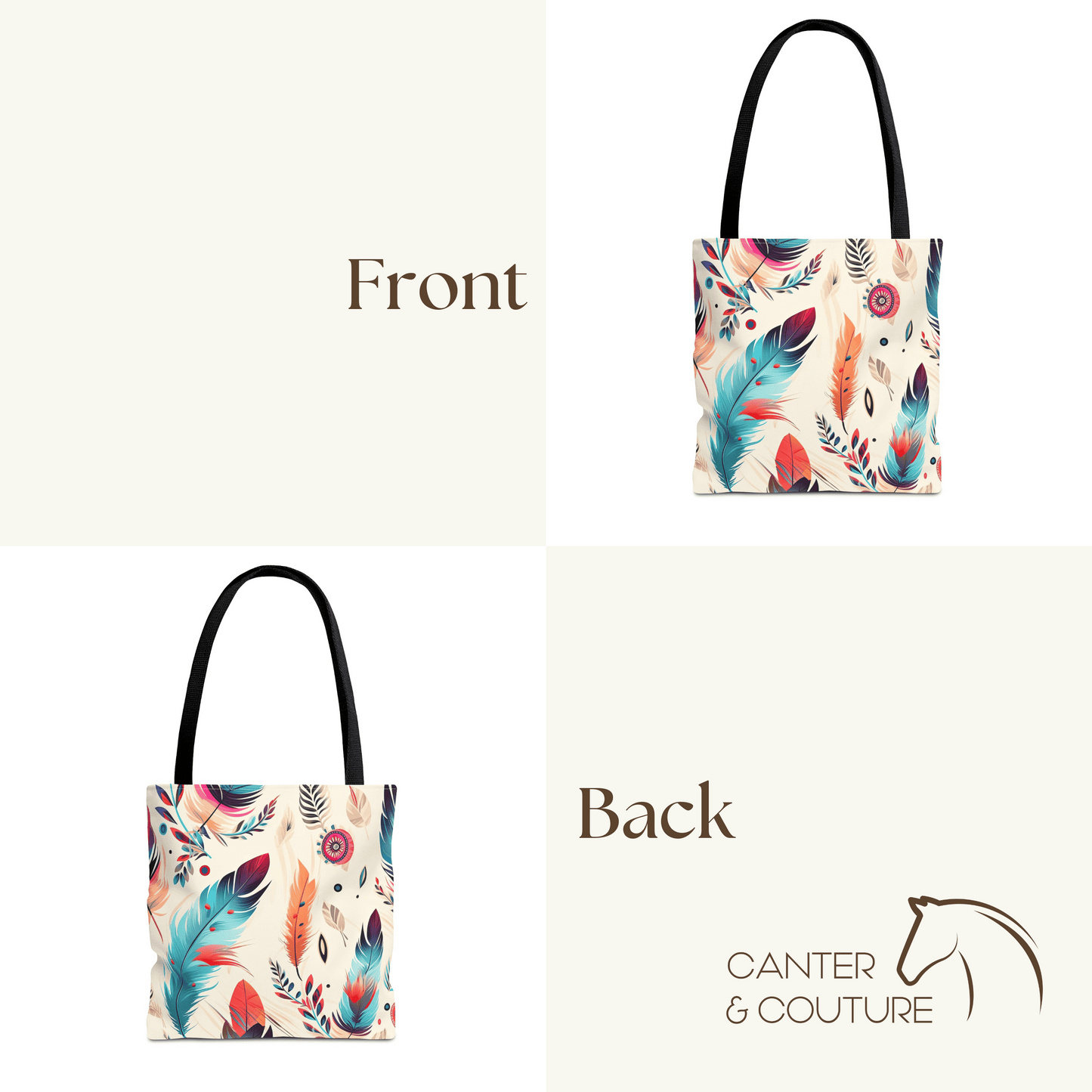 Western tote bag