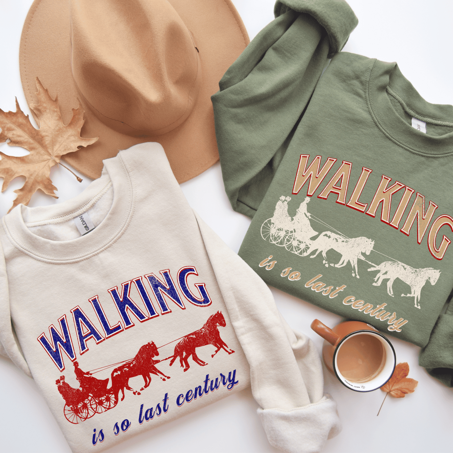 Horse driving sweatshirt