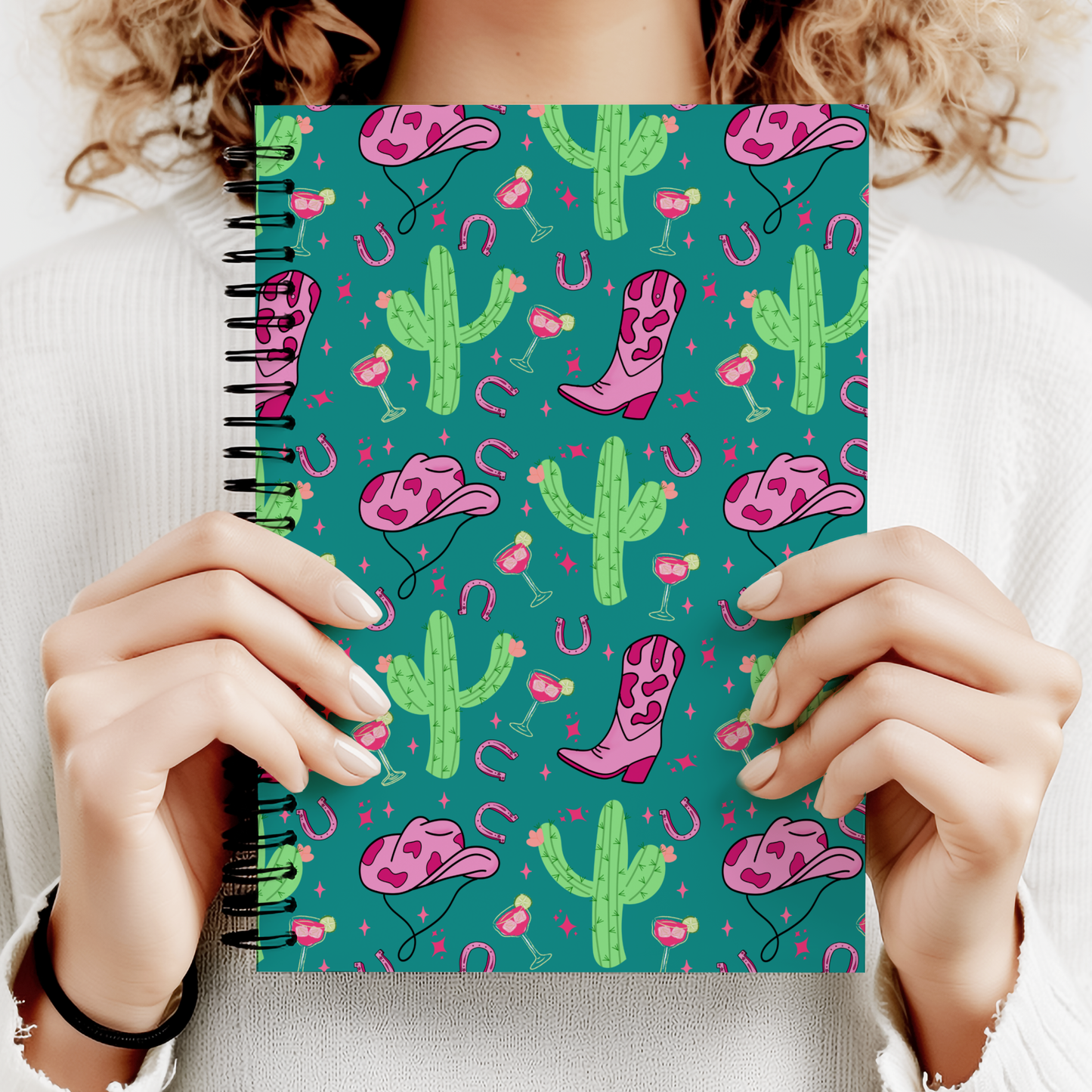 Cowgirl Spiral Notebook