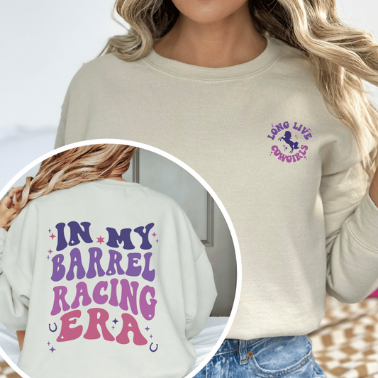 In My Barrel Racing Era Sweatshirt