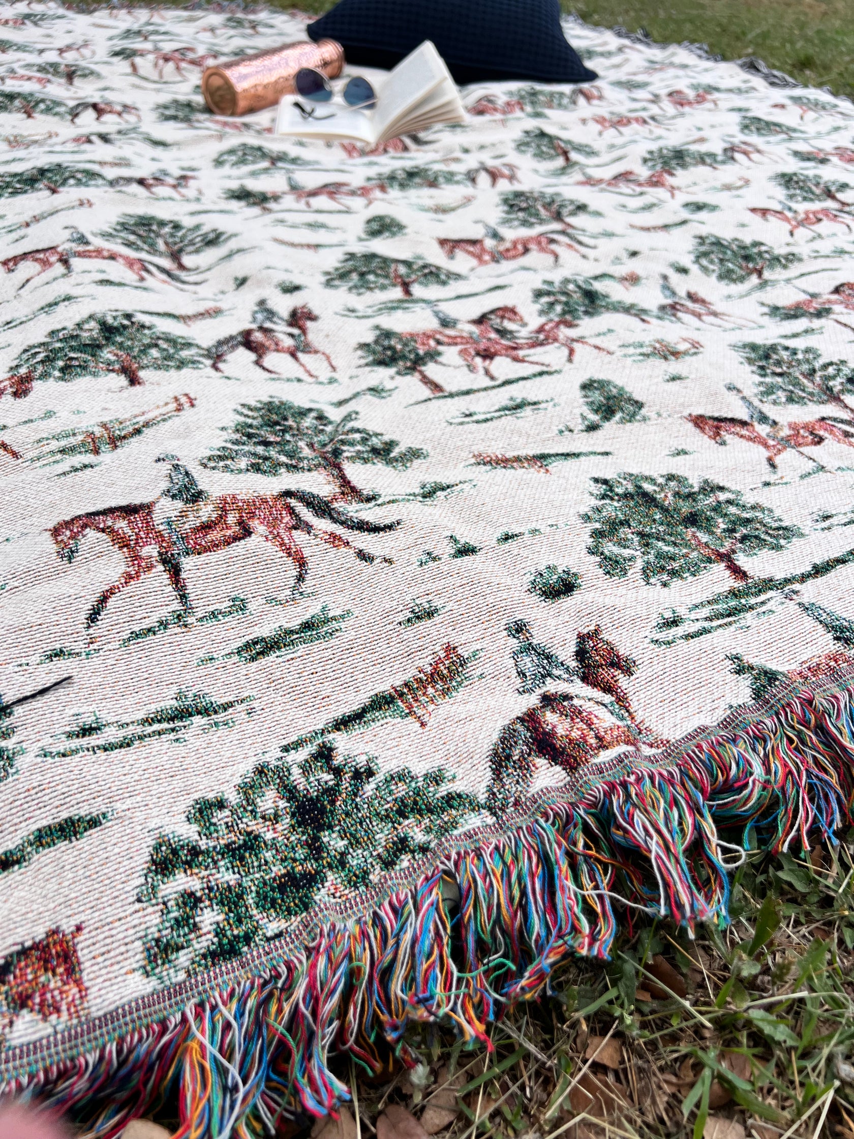Equestrian Dreams Quilted Blanket NCU0PT647