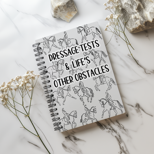 Dressage Spiral Notebook
