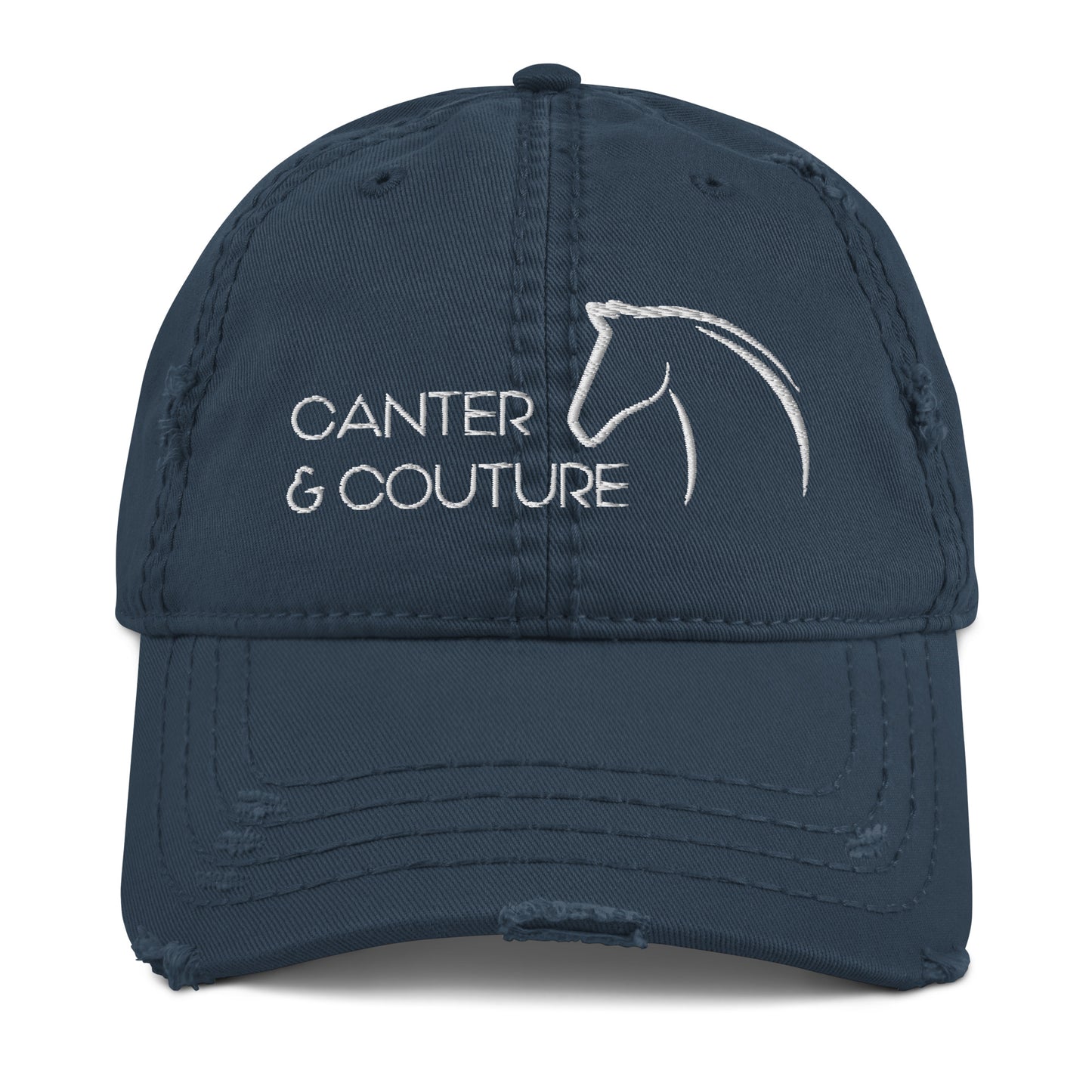 Canter & Couture Distressed Hat